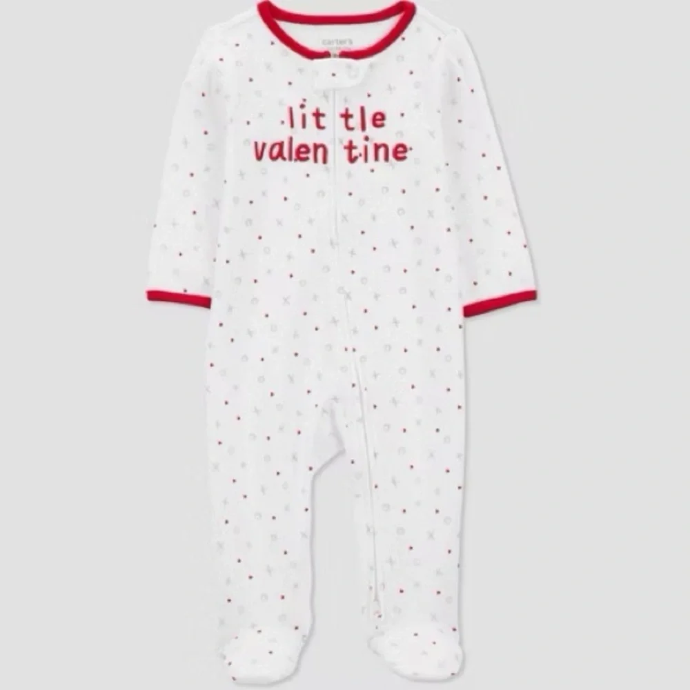 Carter's Just One You nwt Baby Valentine Sleep N' Play - Ivory